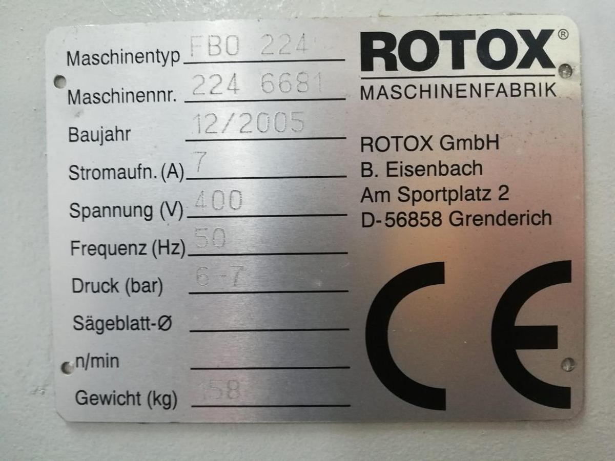 Używane KLAMKOWNICA AUTOMAT ROTOX FBO 224 ROK 2005