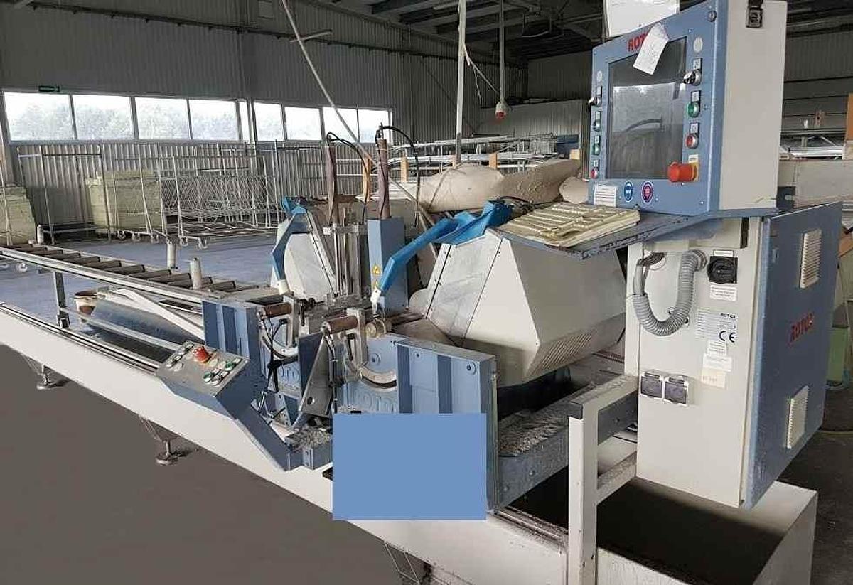 Used AUTOMATIC DOUBLE HEAD SAW ROTOX ZGS 314 YEAR 2008