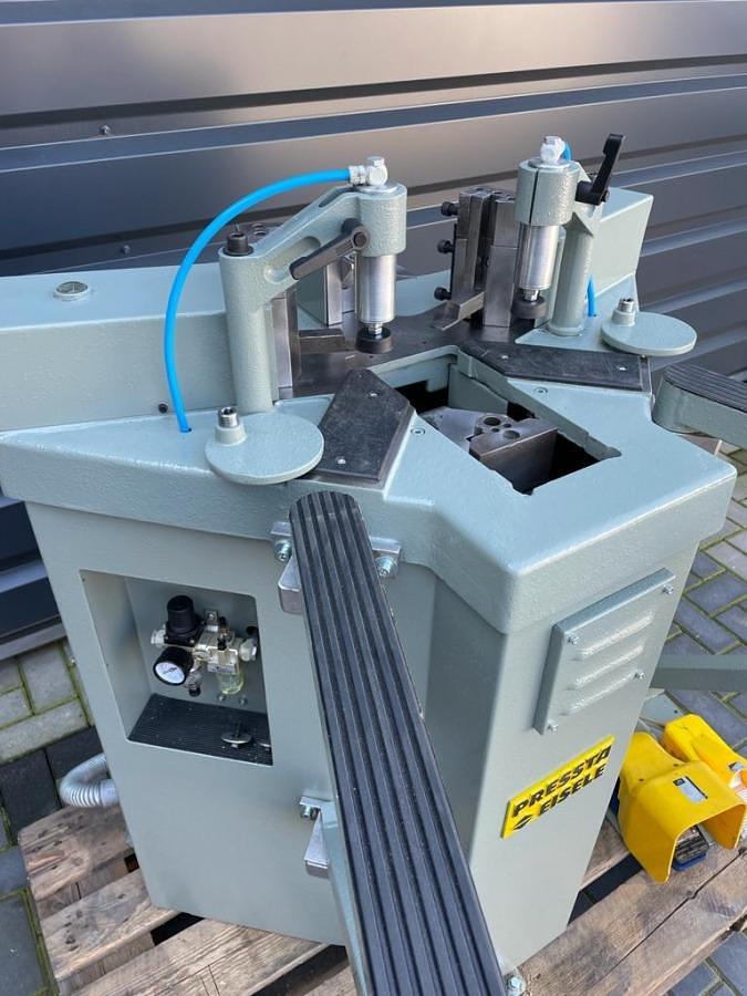 Used CORNER CRIMPING MACHINE PRESSTA EISELE PV 8