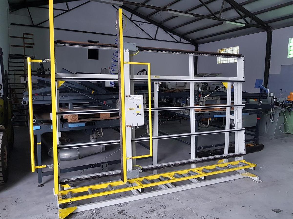 Used INSPECTION AND GLAZING PRESS ALUMA FIXUS B YEAR 2009
