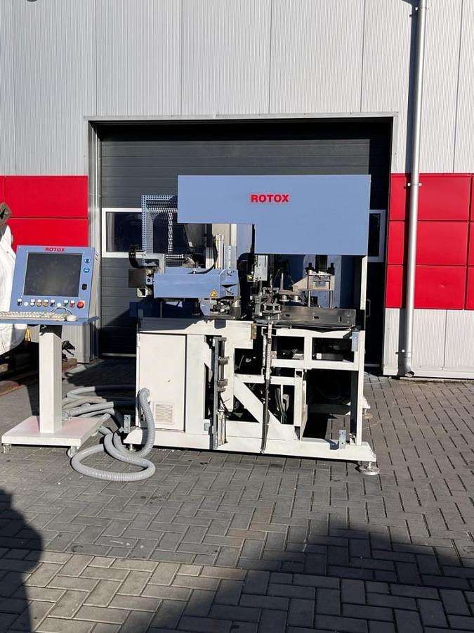 Używane OCZYSZCZARKA CNC DO NAROŻY ROTOX EPA 472 + WT ROK 2011