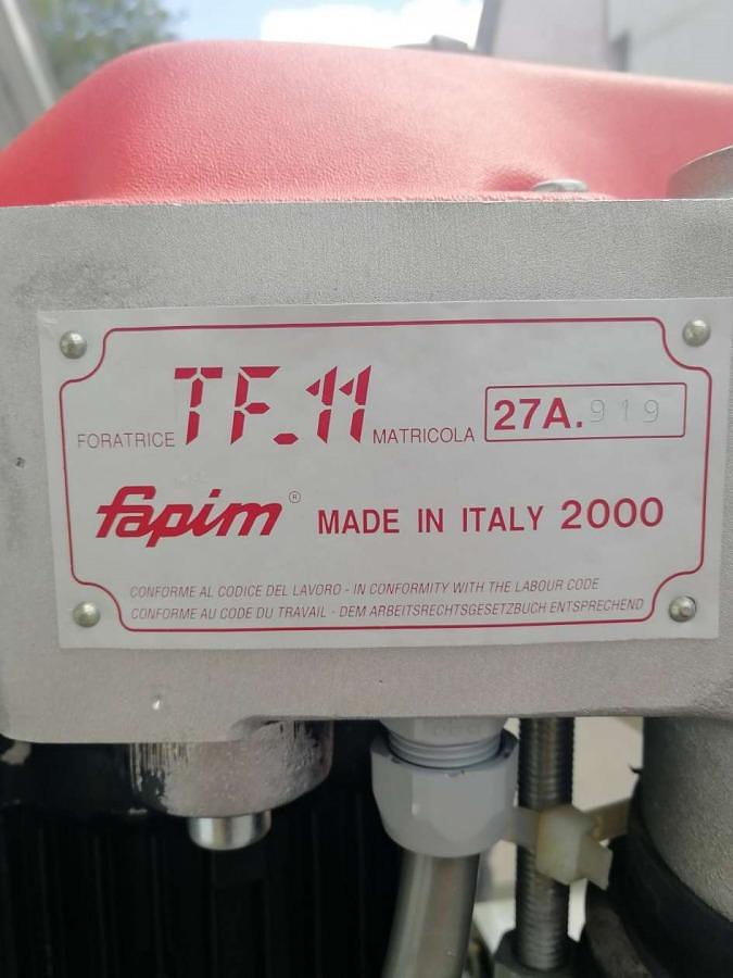 Używane WIERTARKA WIELOWRZECIONOWA DO ZAWIASÓW FAPIM TF - 11 ROK 2000