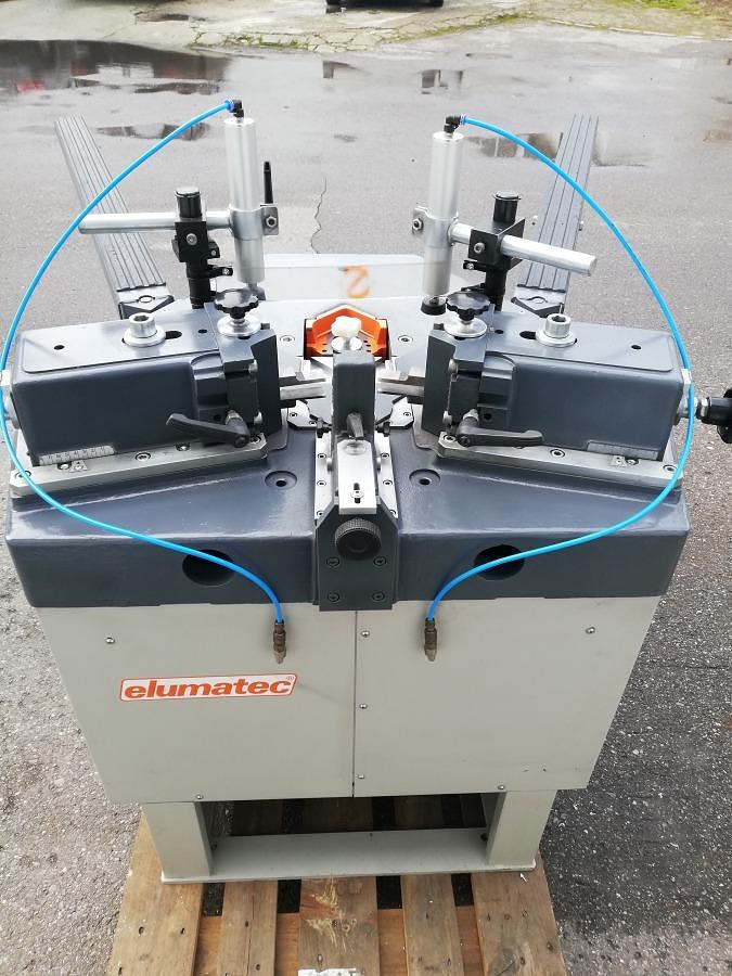 Used CORNER CRIMPING MACHINE ELUMATEC EP 124 YEAR 2006