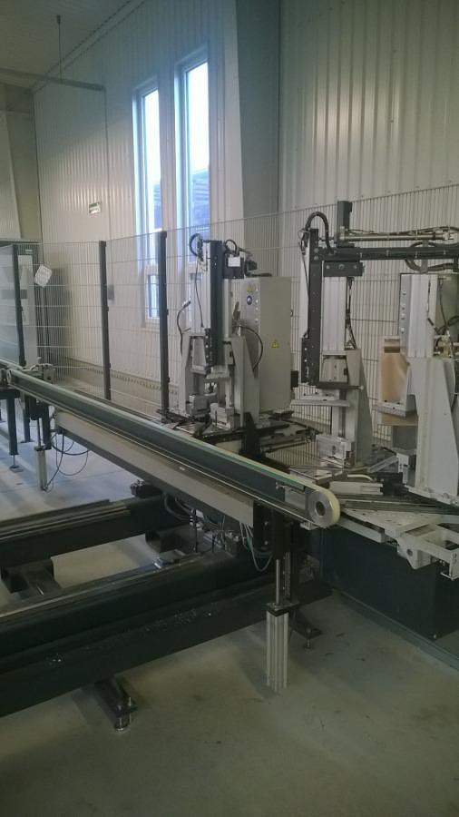 Used ELUMATEC SEALING AND CLEANING LINE YEAR 2010