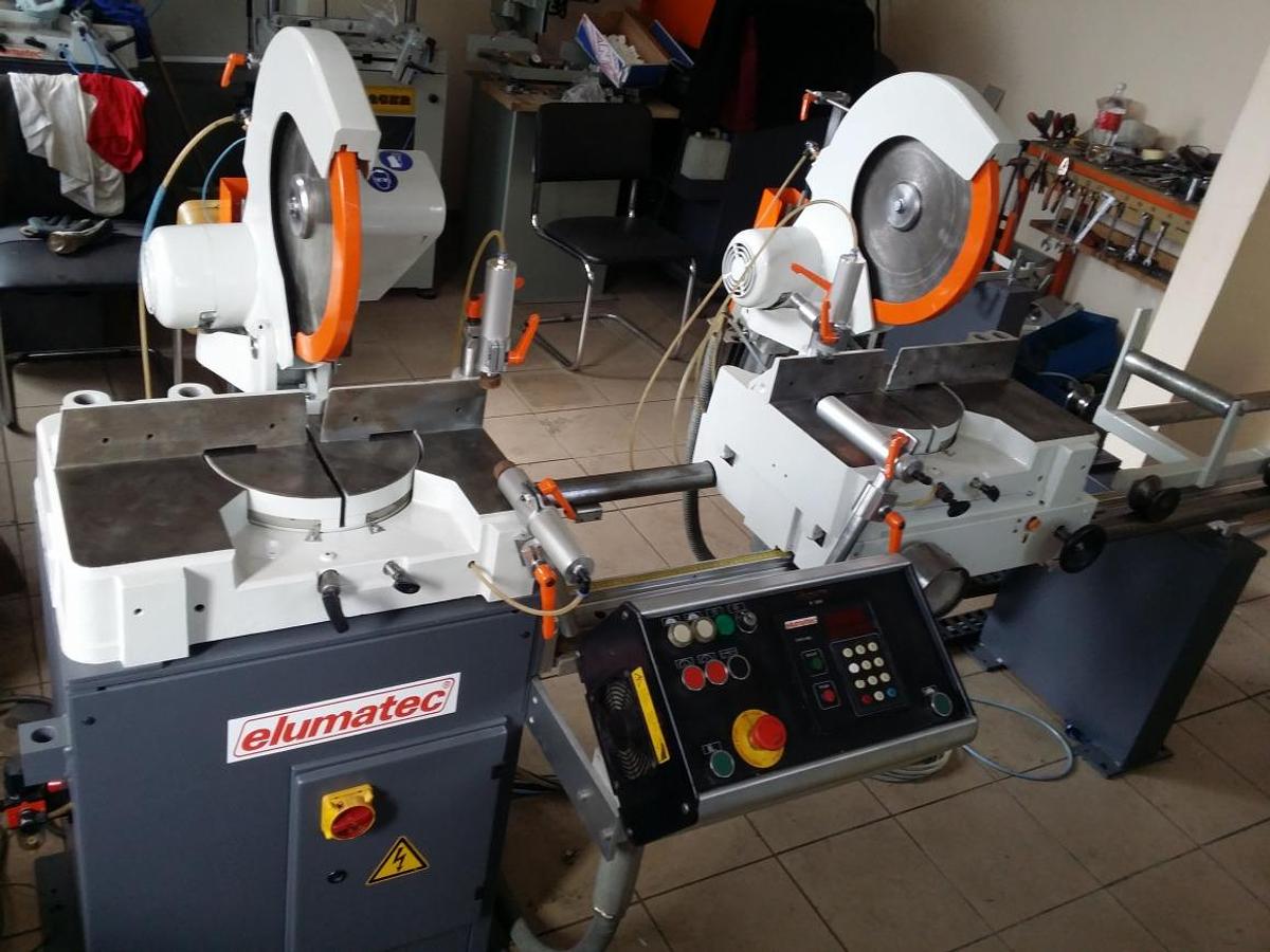 Used AUTOMATIC DOUBLE-HEADED SAW ELUMATEC DG 79 LONG