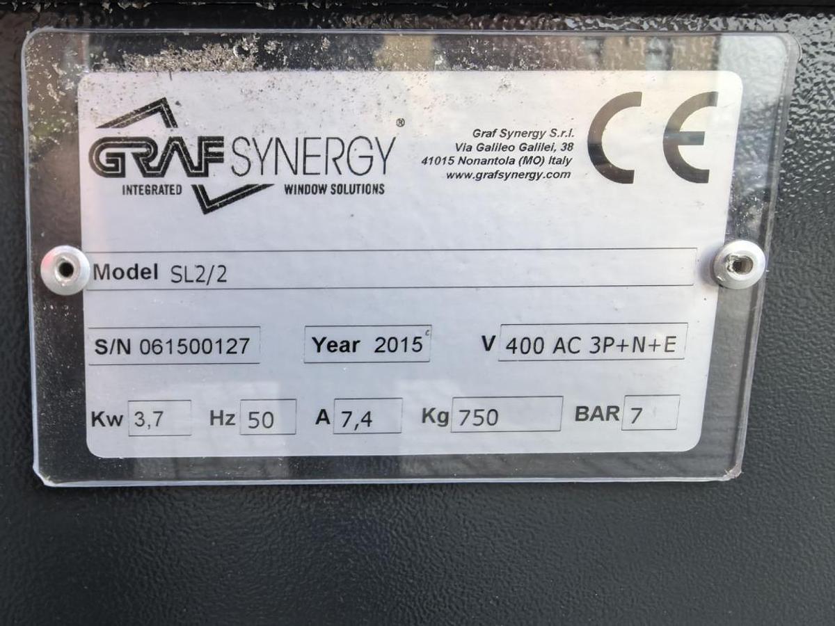 Używane ZGRZEWARKA DWUGŁOWICOWA GRAF SYNERGY / FIMTEC SL2/2 ROK 2015
