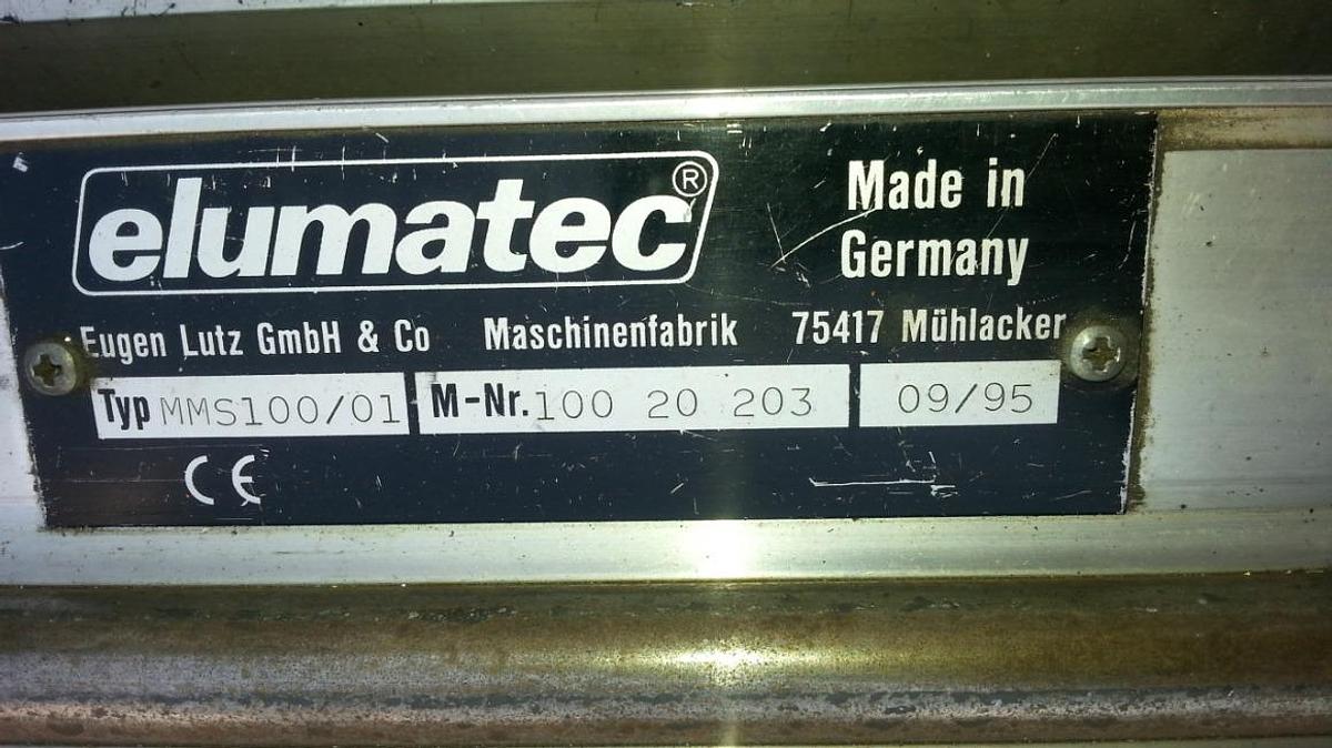Used ROLLER FEEDER WITH MEASURING SYSTEM MMS 100 YEAR 1995