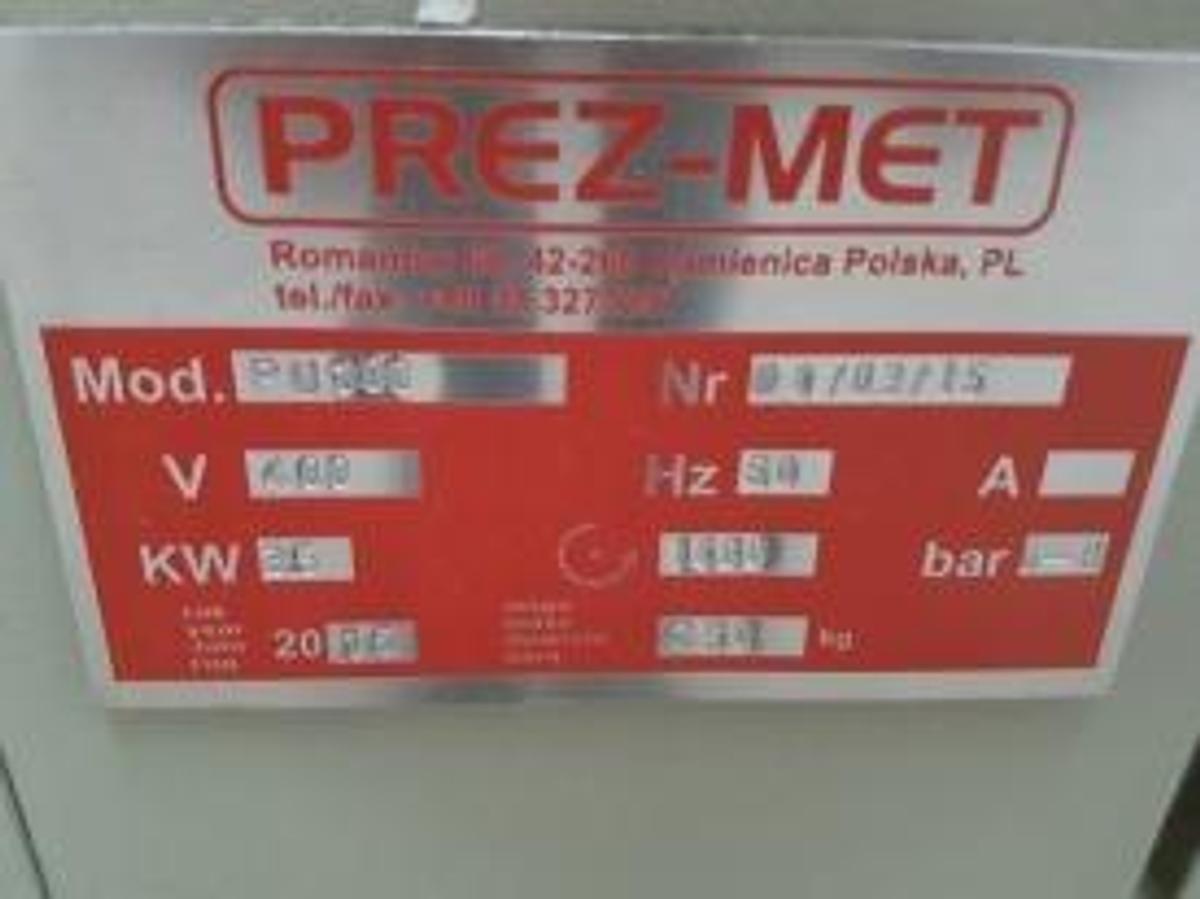 Used GASKET SHARPENER, GASKET CUTTER PREZ-MET PU 100 YEAR 2015
