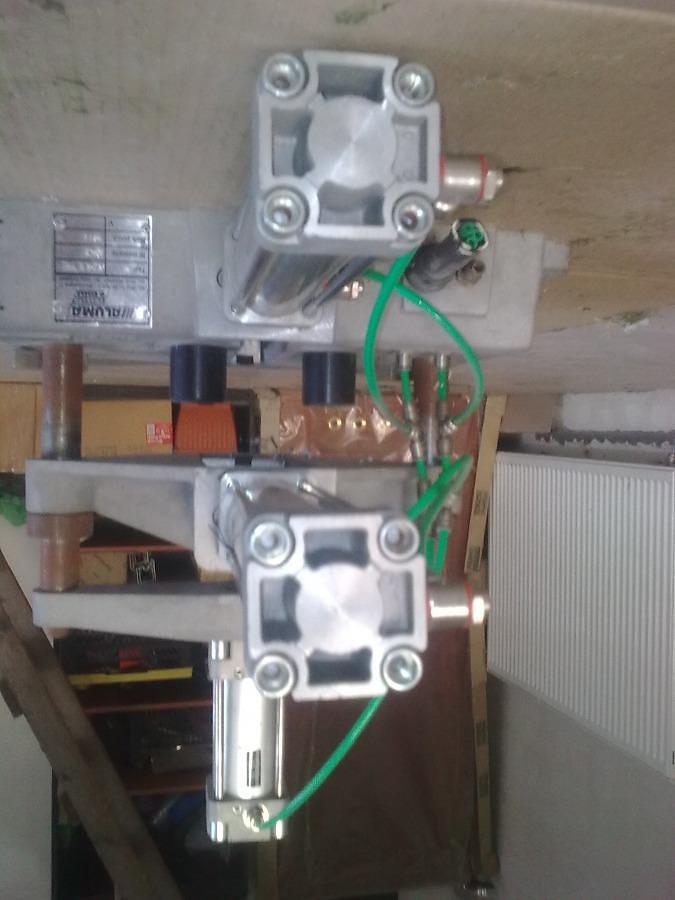 Used BLASTING MACHINE/CHISEL MACHINE ALUMA PRESSTA EISELE KOMBI 180 YEAR 1998