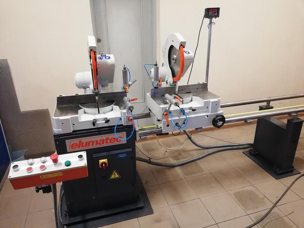 Used ELUMATEC DOUBLE-HEAD SAW DG 79 YEAR 1996