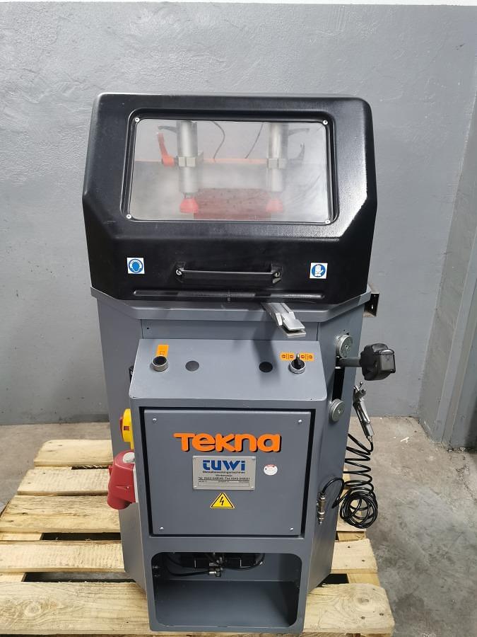Used TEKNA TK 101M SINGLE HEAD SAW YEAR 2002