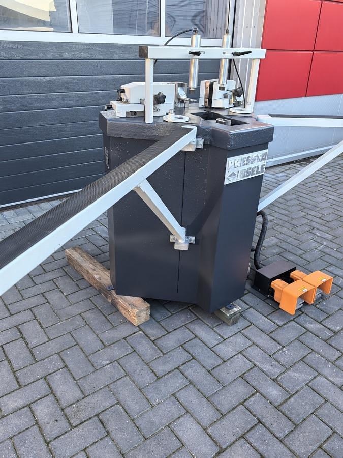 Used CORNER CRIMPING MACHINE PRESSTA EISELE 1800 YEAR 2005