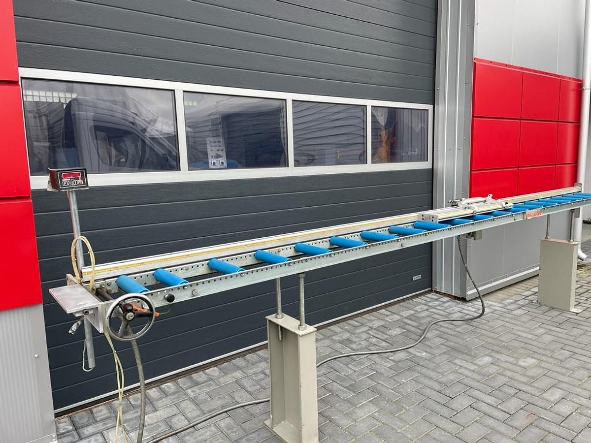 Used ROLLER FEEDER WITH MEASURING SYSTEM MMS 200