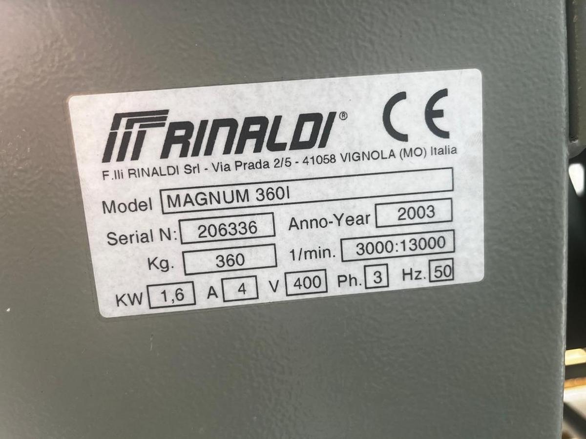 Używane 2003 MILLING AND COPYING MACHINE RINALDI MAGNUM 360 I