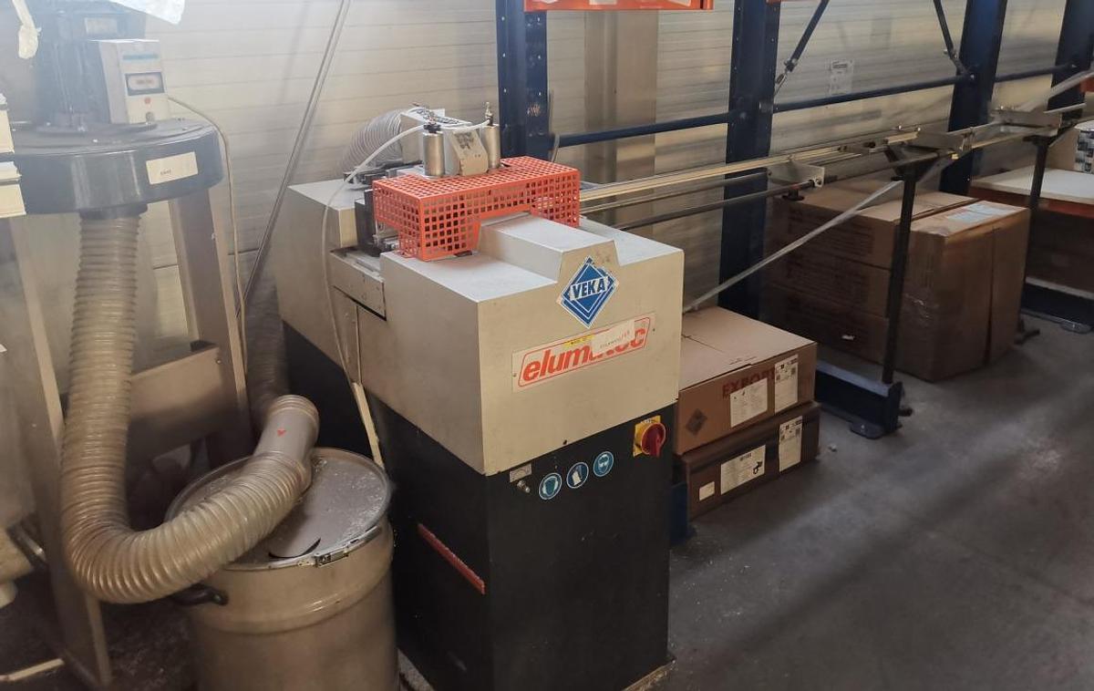 Used ELUMATEC GLAZING BEAD SAW GLS 192