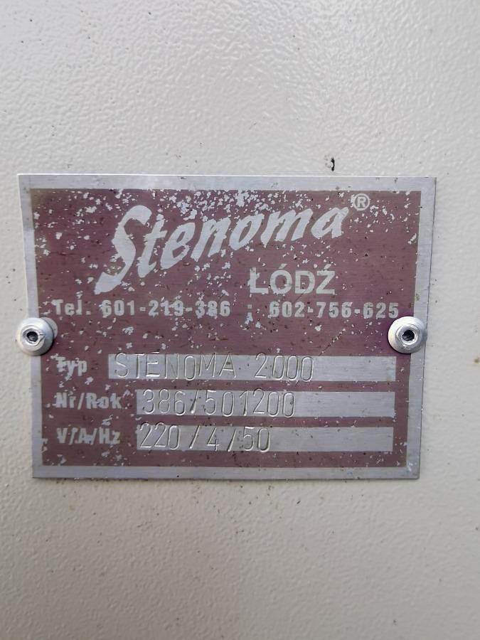 Używane ZGRZEWARKA JEDNOGŁOWICOWA STENOMA 2000 NR 1066/1405 ROK 2005