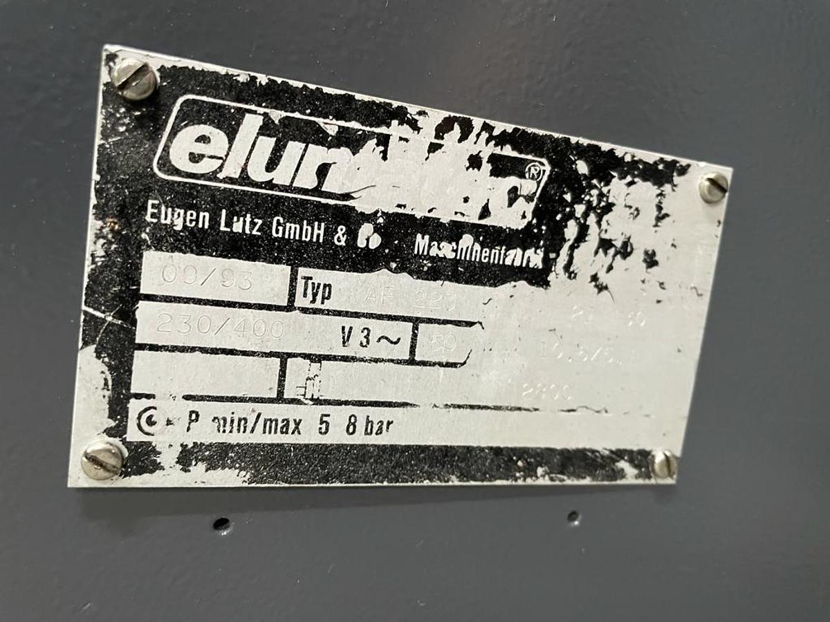 Used ELUMATEC POST MILLING MACHINE AF 223