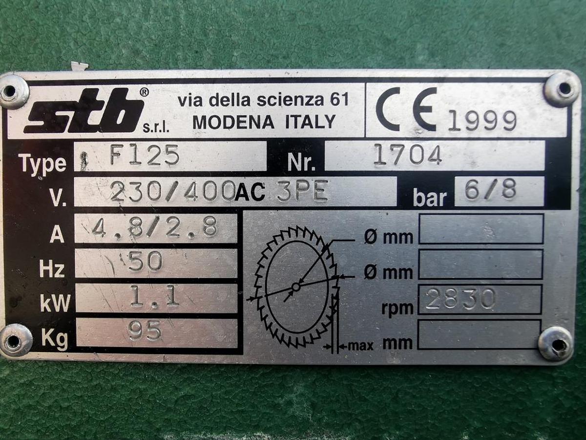 Używane FREZARKA DO SŁUPKA STB F 125