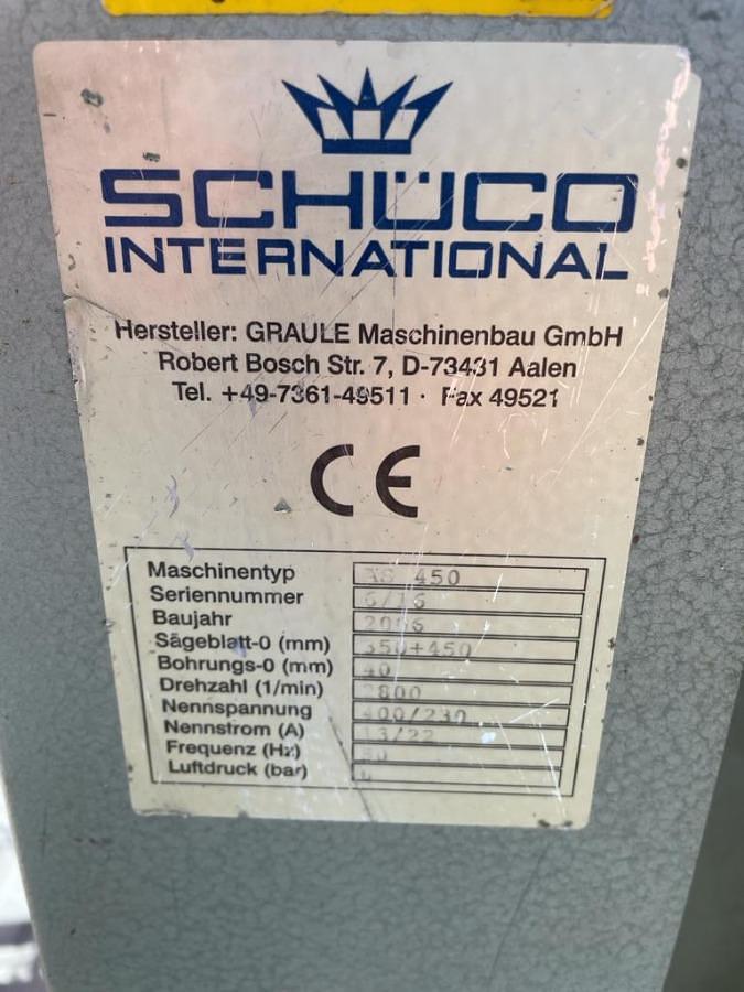 Used FACADE SAW GRAULE AS 450 YEAR 2006