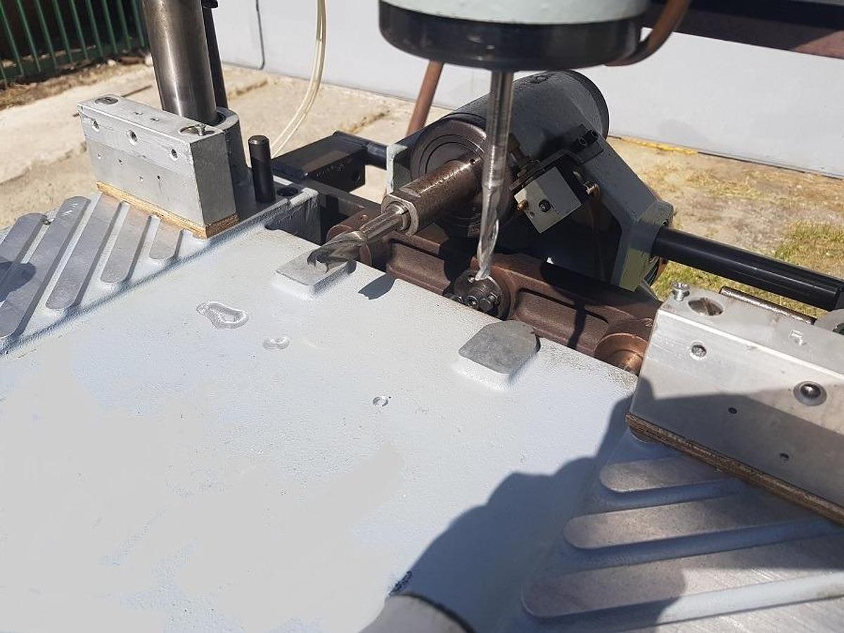 Używane FREZARKO - KOPIARKA (KLAMKOWNICA) DO ALUMINIUM MLA A 25 AZ