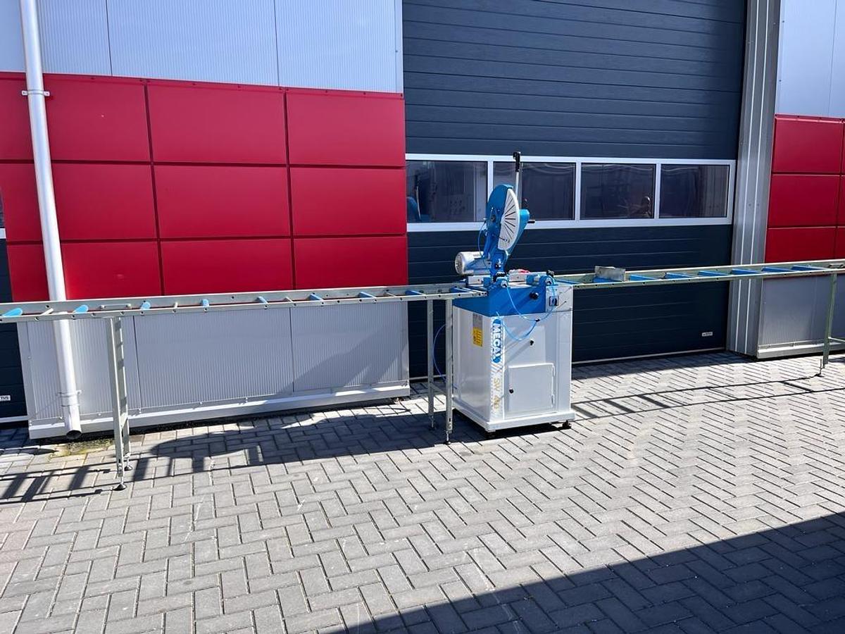 Used MECAL SW 400 SINGLE HEAD SAW YEAR 2004