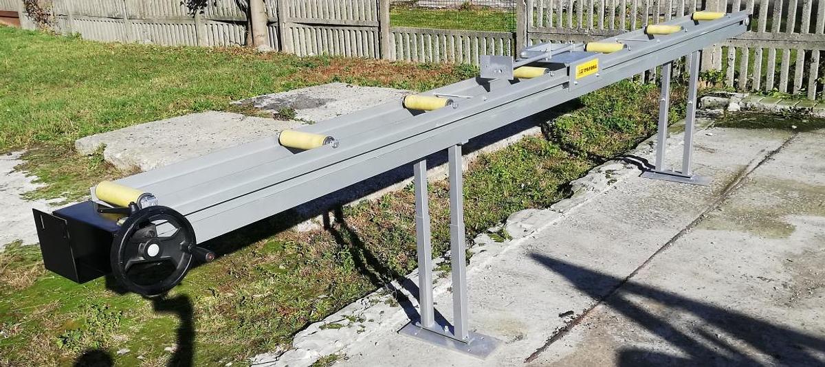 Used ROLLER FEEDER WITH LGF TOPROL MEASURING SYSTEM
