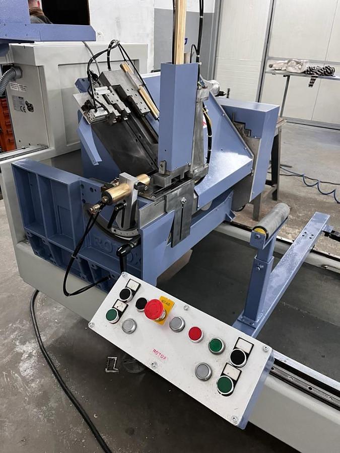 Used AUTOMATIC DOUBLE HEAD SAW ROTOX ZGS 314 YEAR 2008