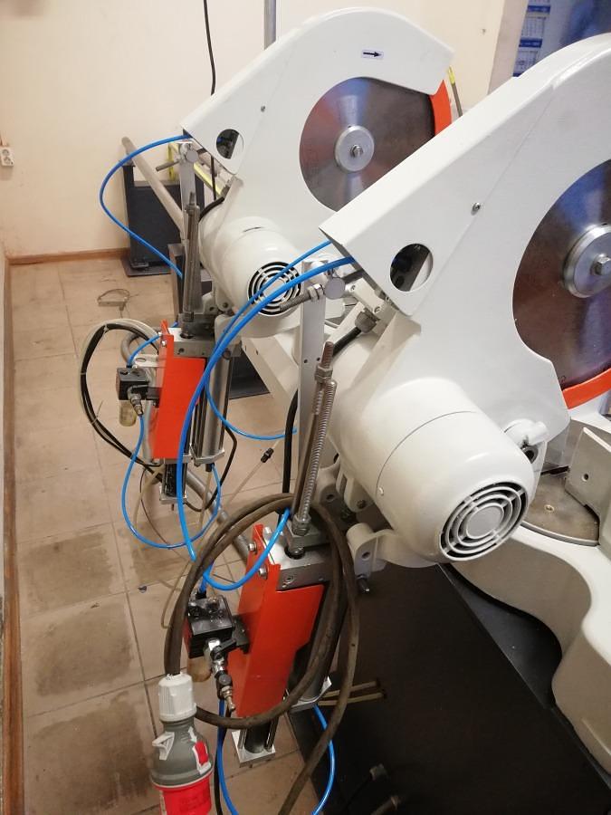 Used ELUMATEC DOUBLE-HEAD SAW DG 79 YEAR 1996