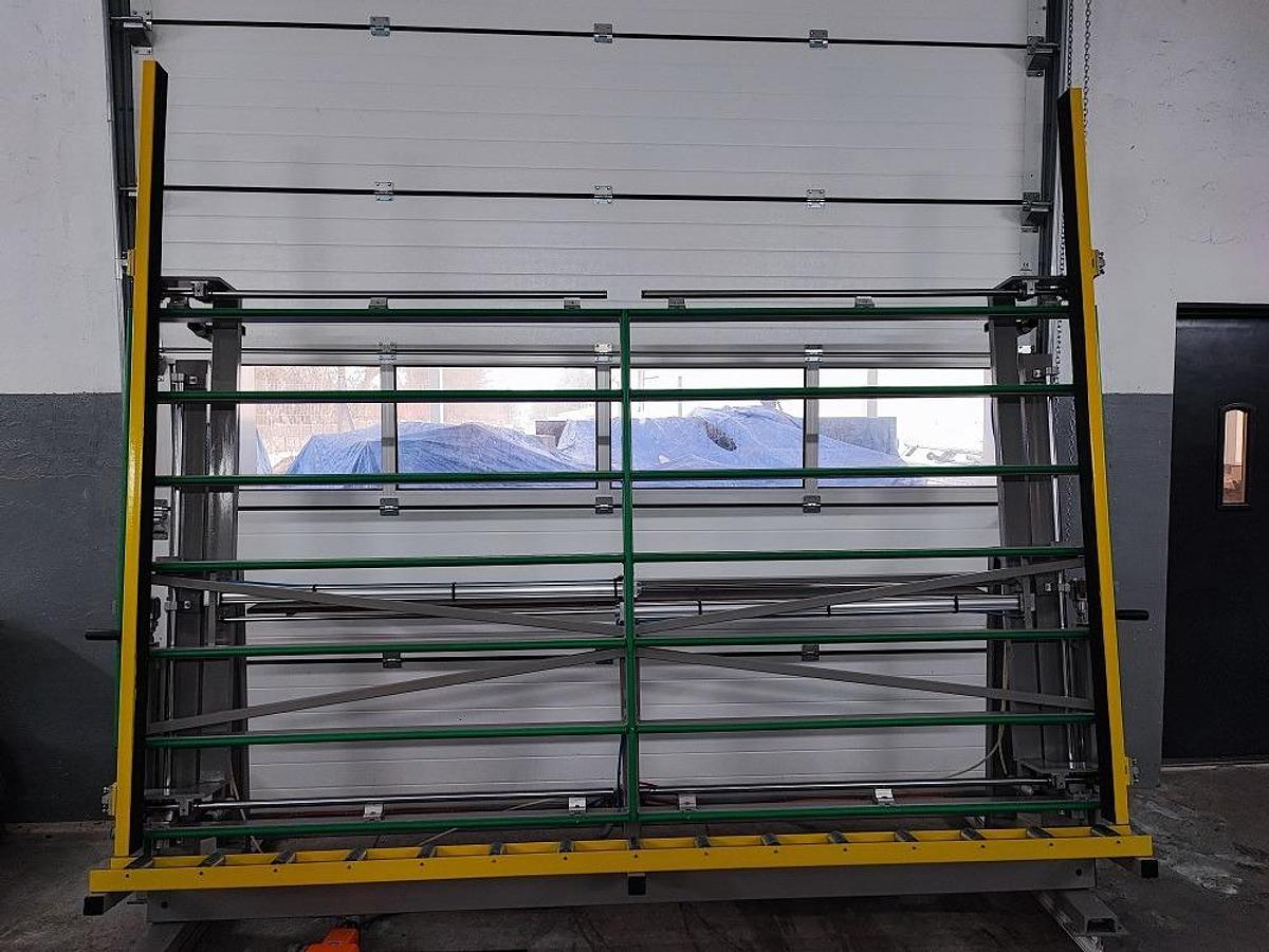 Używane PRASA DO KONTROLI I SZKLENIA ELUMATEC VE 3000 / FENSTERTECHNIK