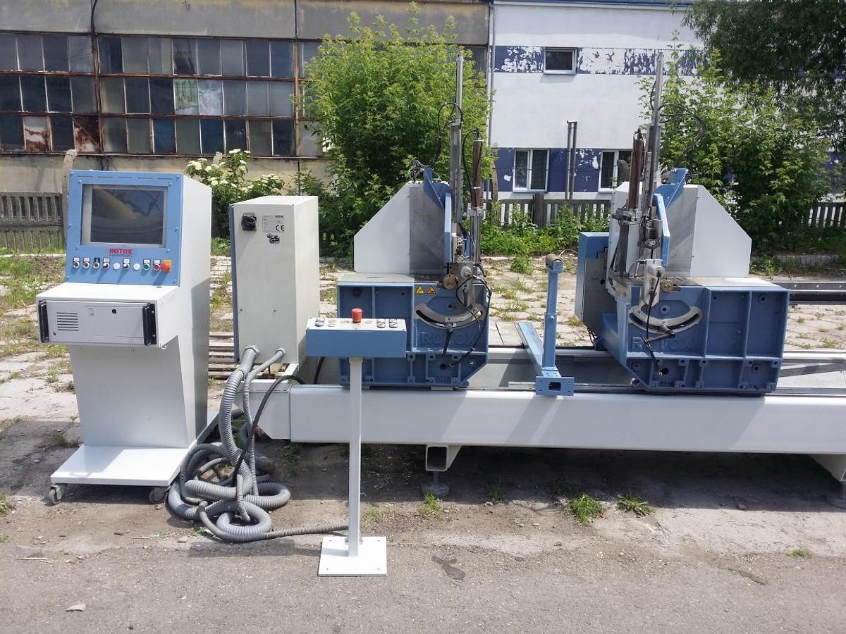 Used AUTOMATIC DOUBLE-HEADED SAWING MACHINE ROTOX ZGS 314 YEAR 2006