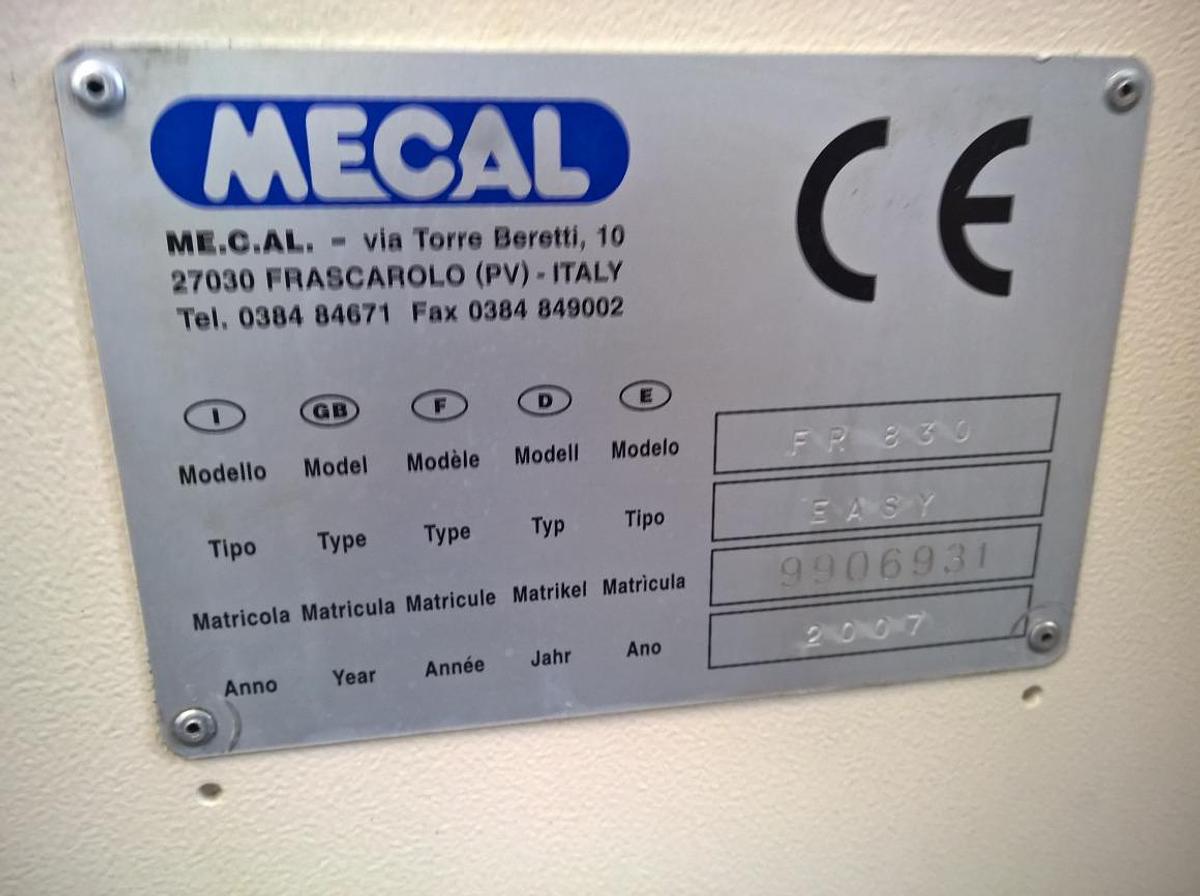 Używane FREZARKO - KOPIARKA DO AL, PCV I STALI MECAL FR 830 EASY ROK 2009