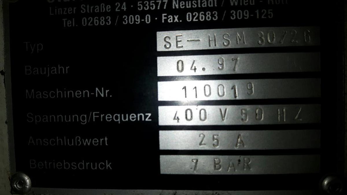 Używane ZGRZEWARKA CZTEROGŁOWICOWA STURTZ / ELUMATEC SE-HSM 30/26 ROK 1997