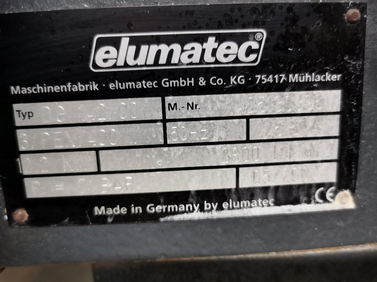 Używane PIŁA AUTOMATYCZNA  DWUGŁOWICOWA ELUMATEC DG 142 ROK 2002