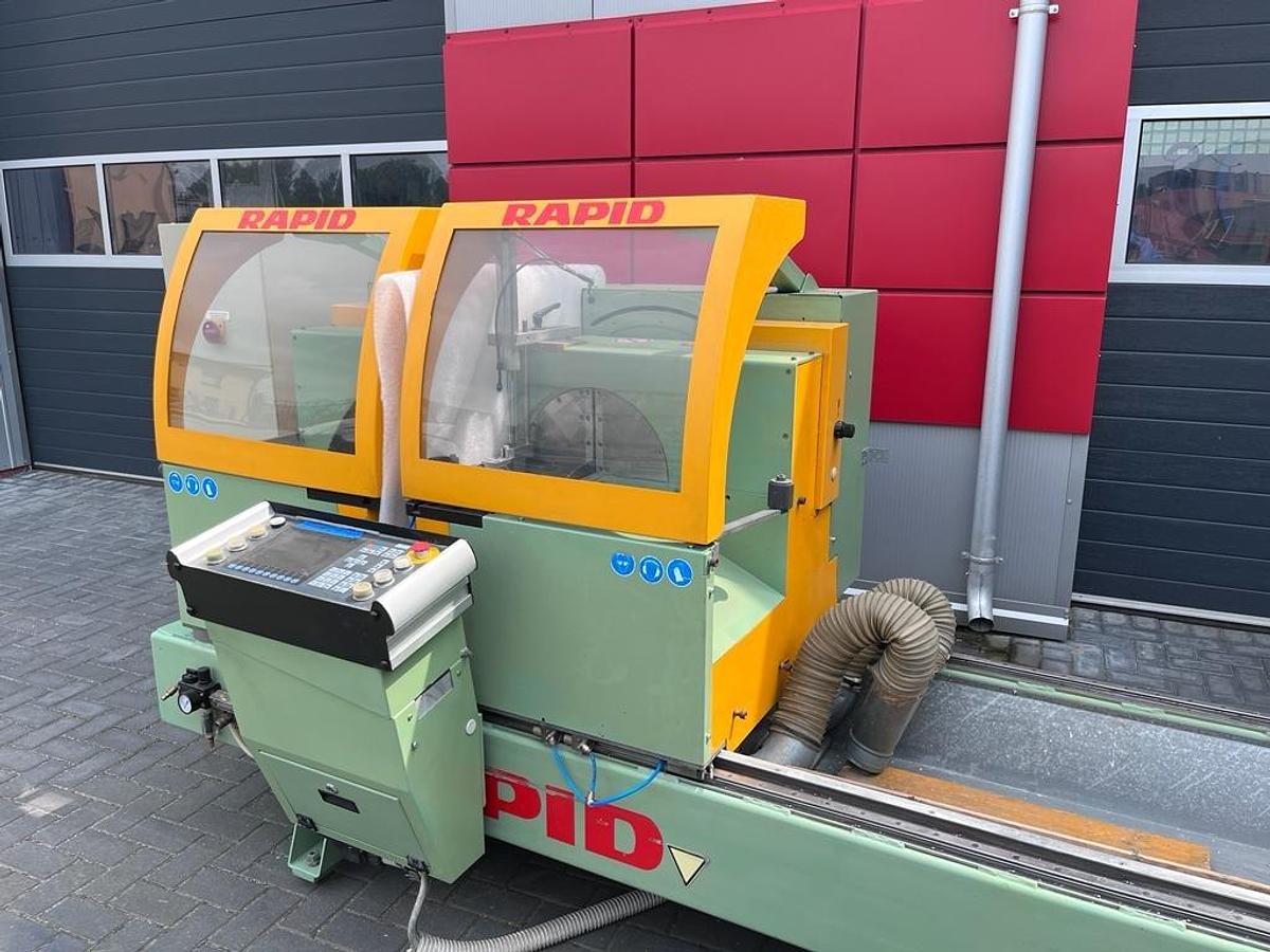 Used AUTOMATIC SAW / DOUBLE HEAD RAPID DGL 300 YEAR 2006