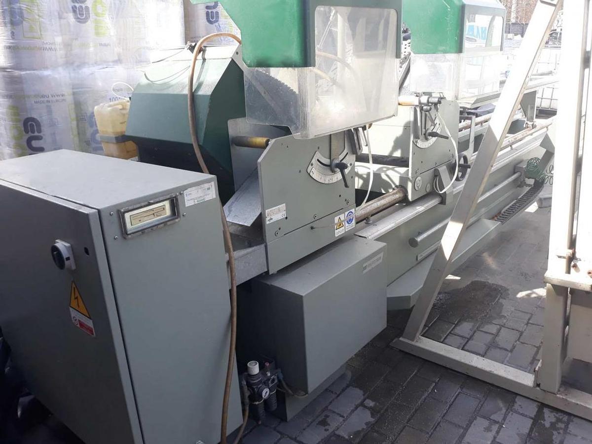Used AUTOMATIC DOUBLE-HEAD CUTTING-OFF MACHINE CIEMME GRAFITE MEM TU/4 YEAR 2000