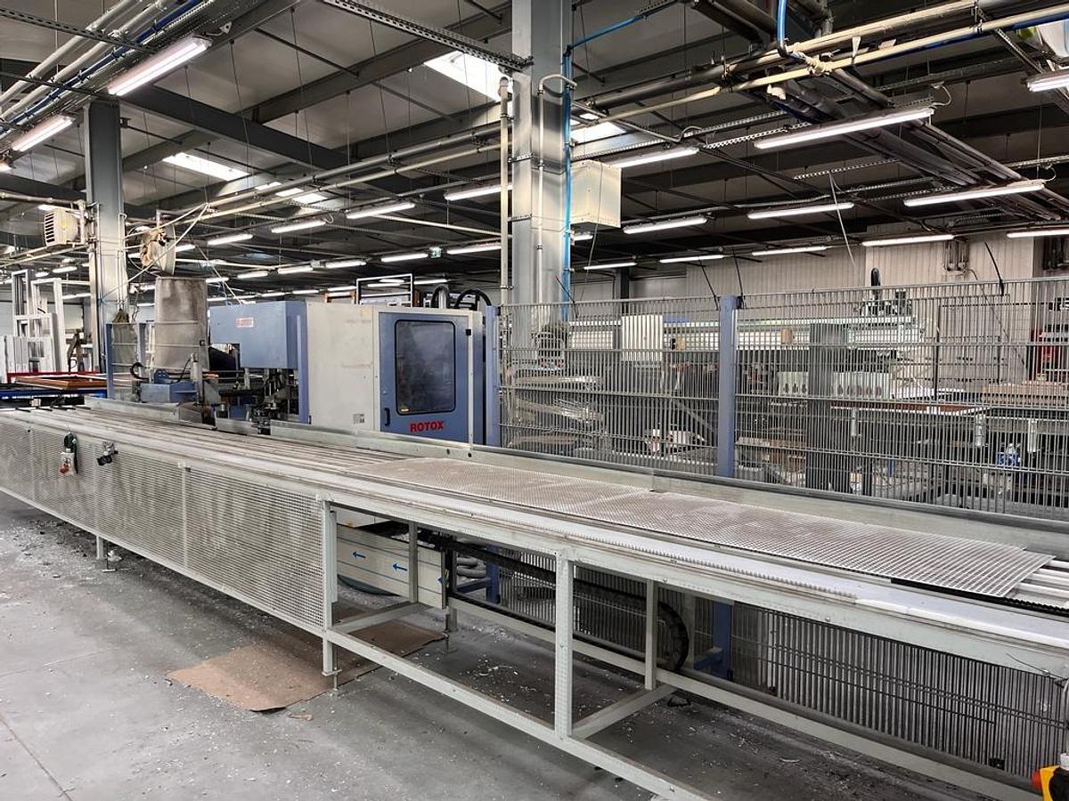 Używane OCZYSZCZARKA CNC DO NAROŻY ROTOX EPA 472 + WT ROK 2011