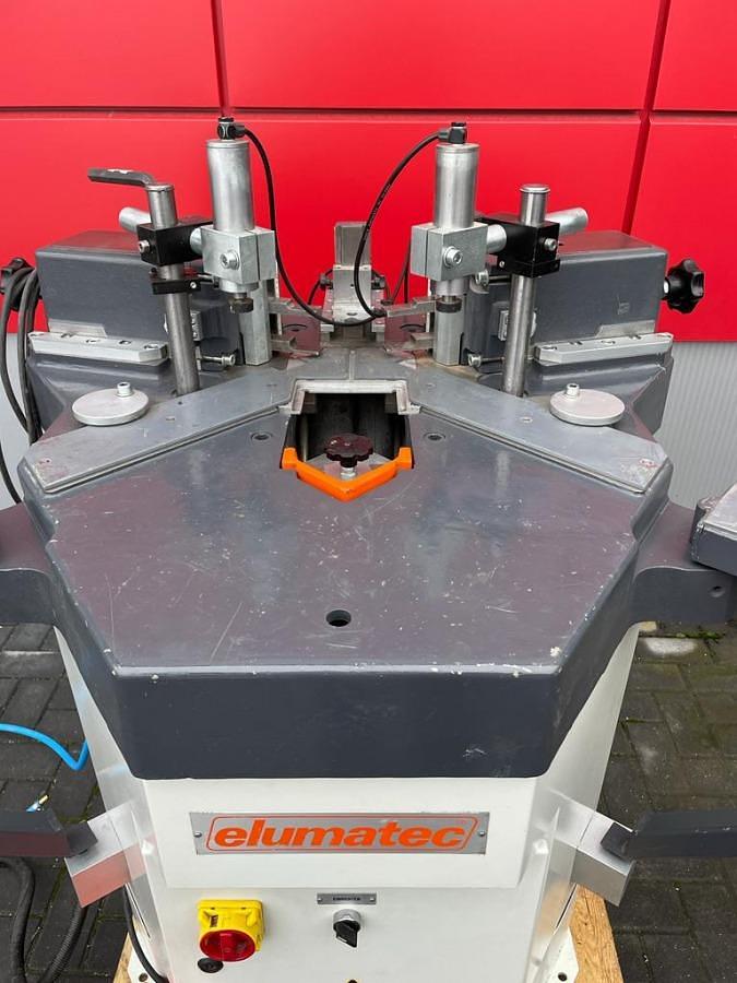 Used ELUMATEC CORNER CRIMPING MACHINE EP 124