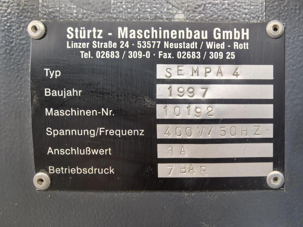 Used CLEANING MACHINE ELUMATEC SE MPA 4
