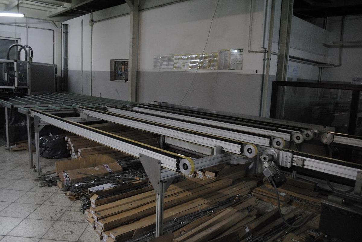 Used FOUR HEAD WELDING MACHINE KMW TYPE A4H YEAR 2006
