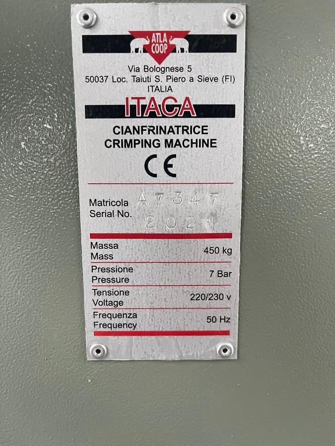 Used ITACA CORNER CRIMPING MACHINE YEAR 2021