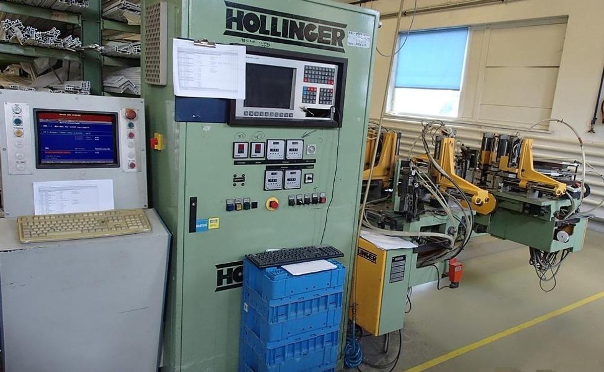 Used HOLLINGER ROTOX SEALING AND CLEANING LINE