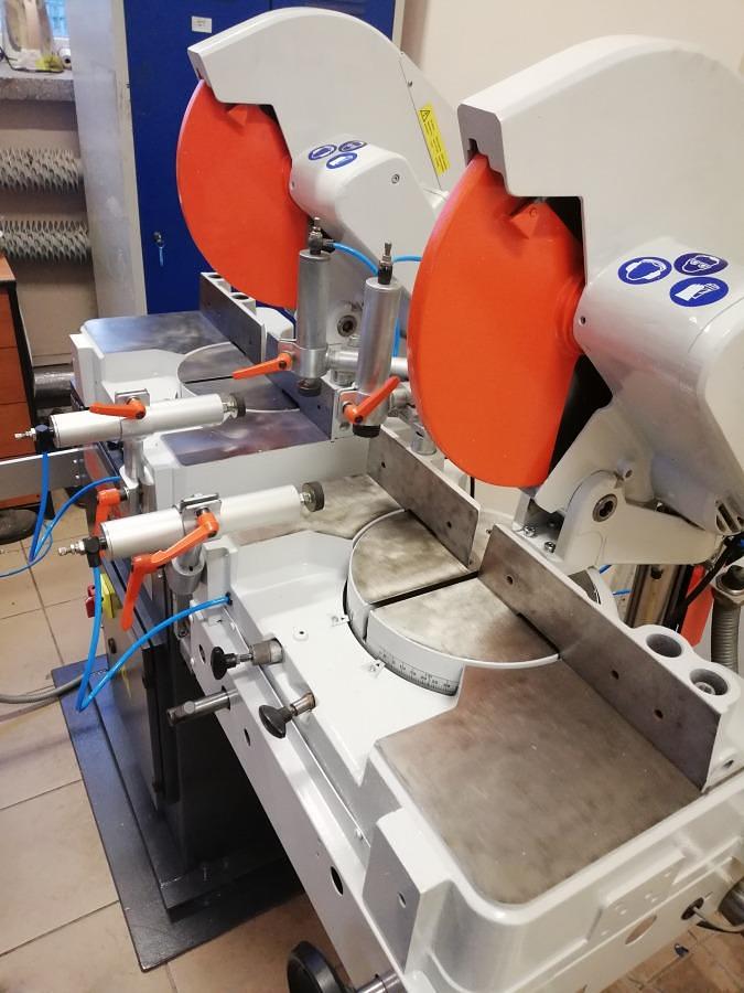 Used ELUMATEC DOUBLE-HEAD SAW DG 79 YEAR 1996