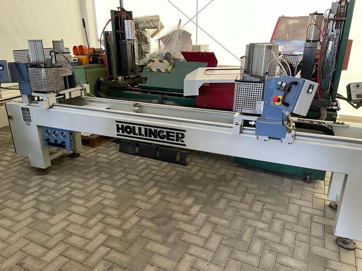 Used DOUBLE HEAD WELDING MACHINE HOLLINGER MSA - EE- 7 -SB -260 YEAR 2004