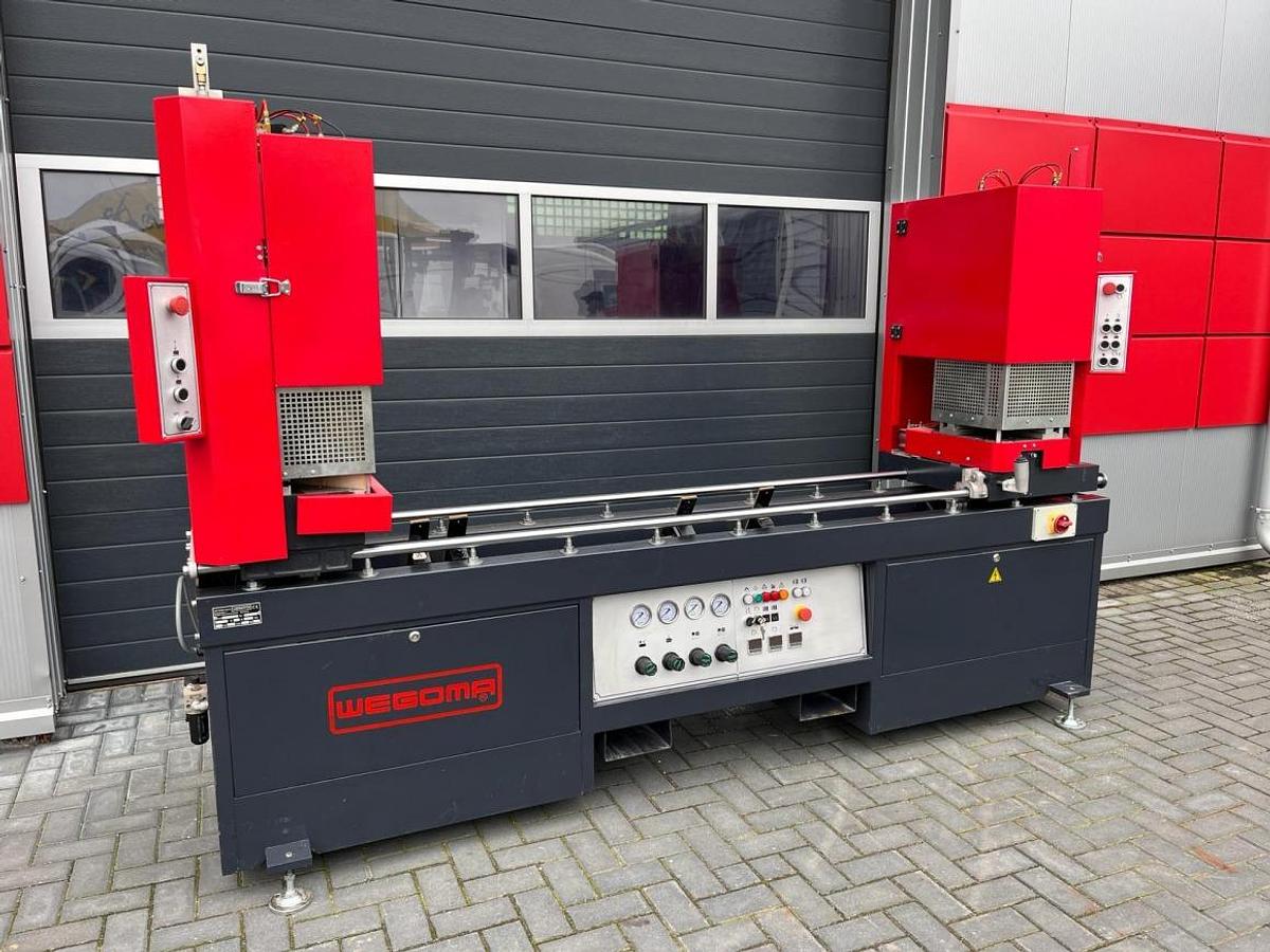 Used DOUBLE HEAD WELDING MACHINE WEGOMA WSA2V YEAR 2018