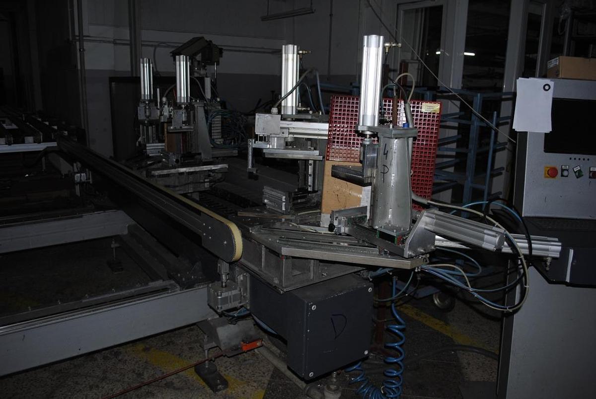 Used FOUR HEAD WELDING MACHINE KMW TYPE A4H YEAR 2006