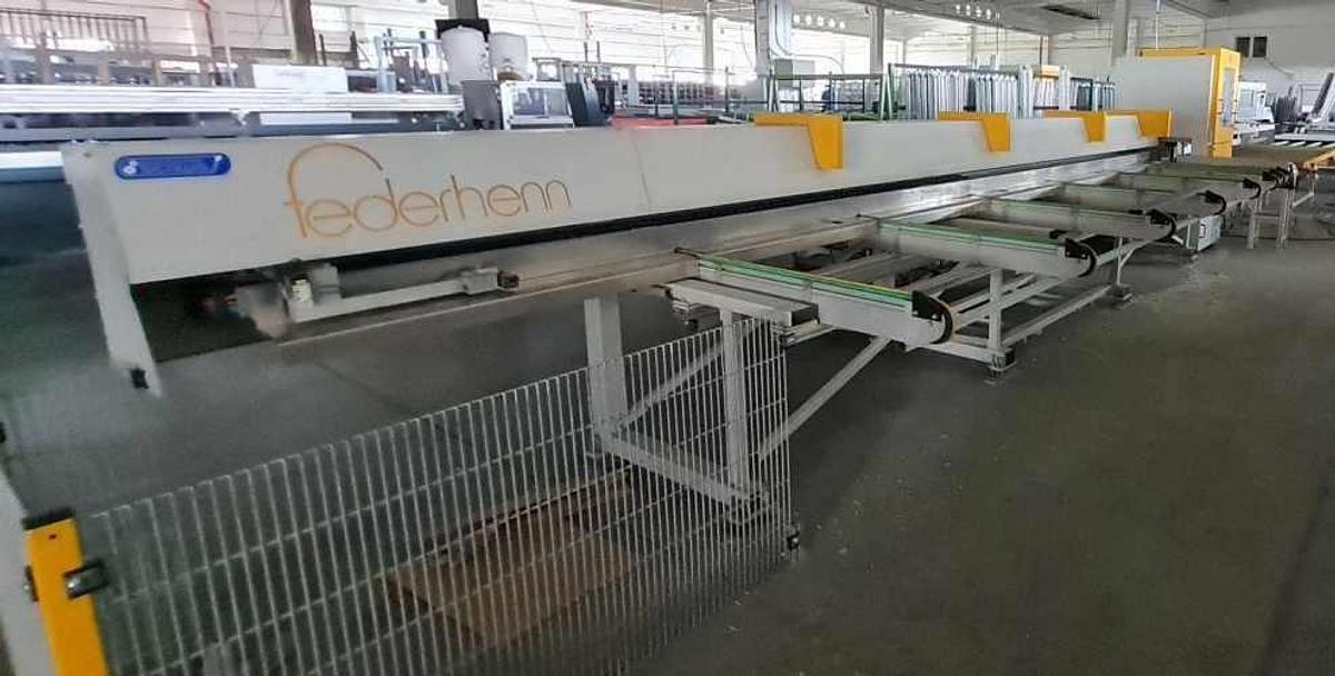 Używane CENTRUM TNĄCE AFS FEDERHENN ZA550 ROK 2007