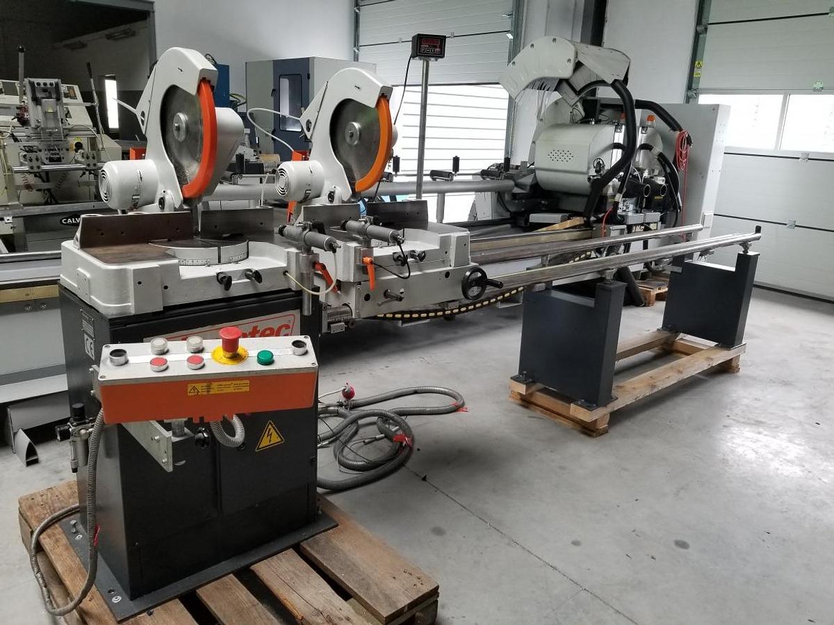 Used ELUMATEC DOUBLE-HEAD SAW DG 79