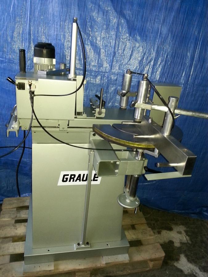 Used POLE MILLING MACHINE GRAULE AKF 6/250 YEAR OF MANUFACTURE 2001