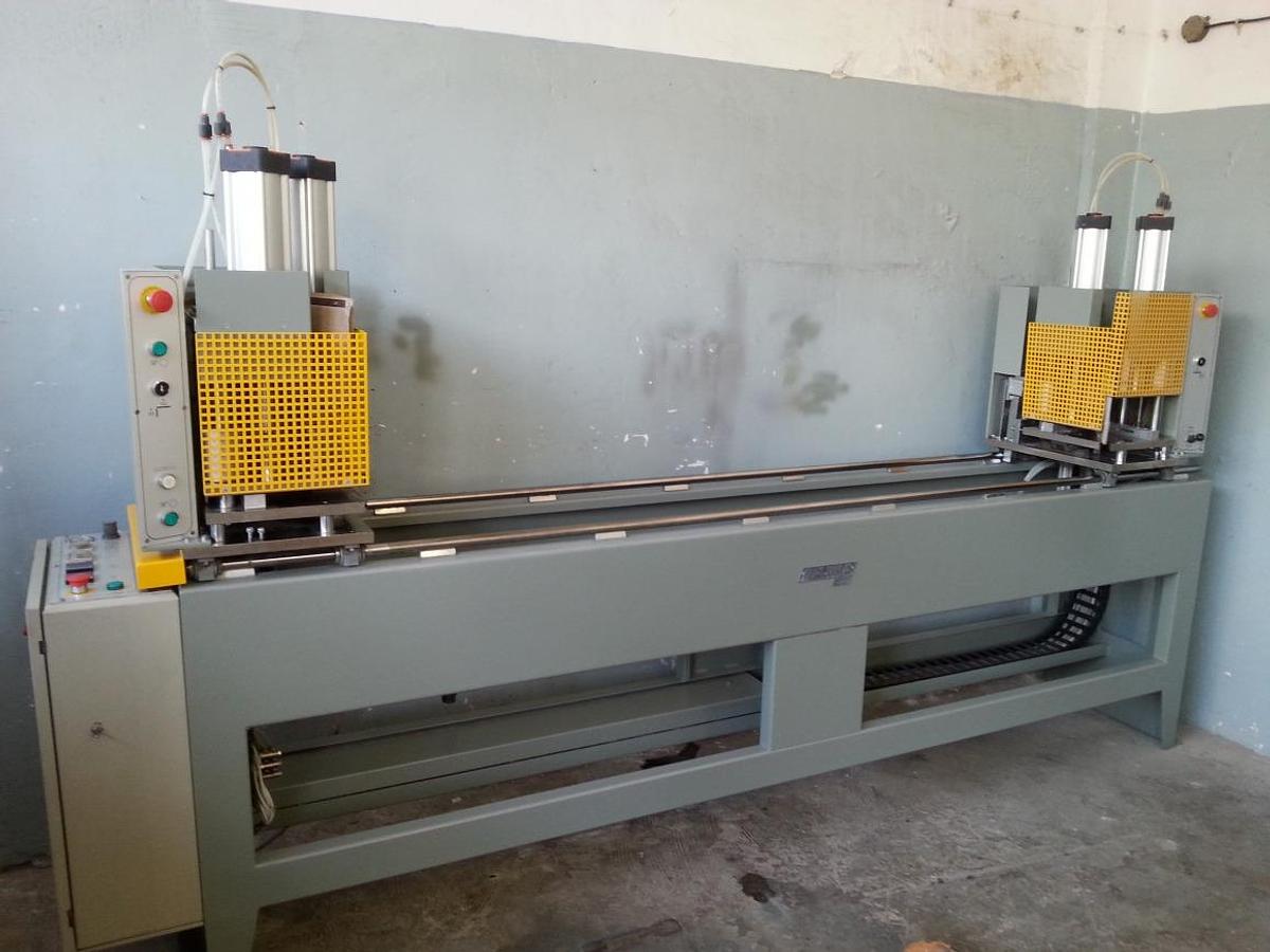 Used DOUBLE HEAD WELDING MACHINE PRESSTA EISELE / ALUMA MERCURY ECO YEAR 2005