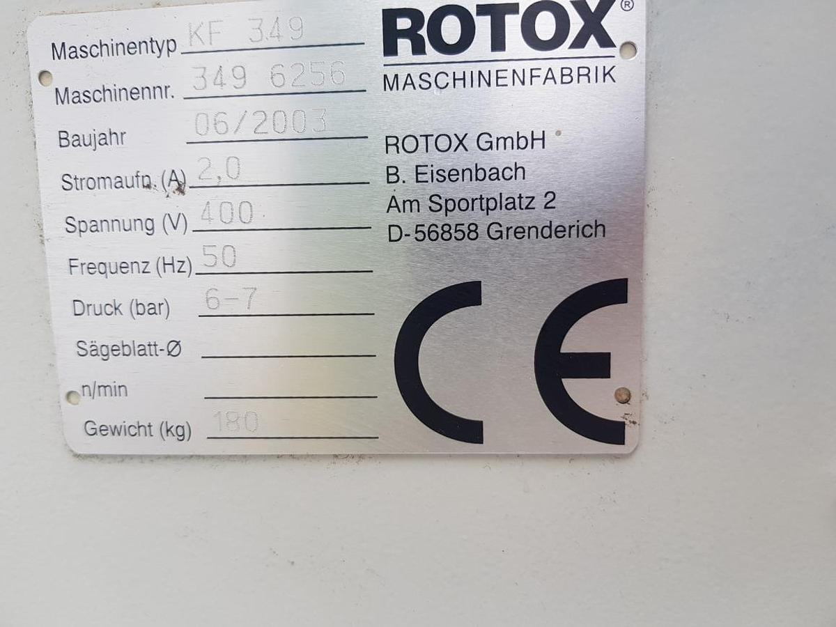 Used MILLING AND COPYING MACHINE (HANDLE) ROTOX KF 349 YEAR 2003